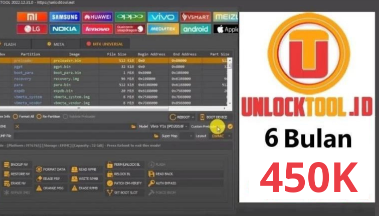 Harga Unlocktool 6 Bulan Baru